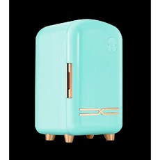 화장품냉장고 LED 거울 8L 12L 메이크업 미니 보관함 정리대 저소음, F. 민트 12L