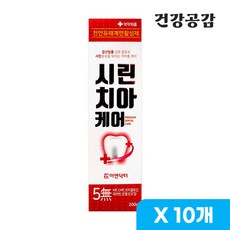 이엔닥터 시린이 시린 치아 케어 기능성 치약 200g, 10개