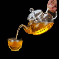 카페 유리 티포트 티팟 티폿 티보트 차우리기 500ml 보이차주전자 93000EA