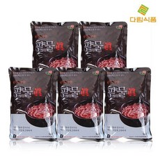 [다림죽] 다림 팥물 진 500g x 5팩(5인분), 5개