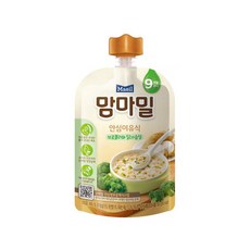 매일유업 맘마밀 안심 이유식, 1개, 아스파라거스와닭가슴살 - 매일유업맘마밀