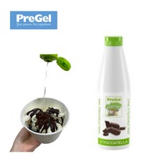 [프리젤 스트라치아텔라 대용량] 초코쉘 초코 시럽 아이스크림에 굳는 초콜릿 소스