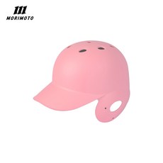 모리모토 프로텍티브 2.0 경식 타자 외귀헬멧 (무광 핑크), 1개