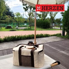 [에르젠] 다용도 캠핑가방 M (로즈골드색상) / 구이바다M 사이즈 사용가능, 1개