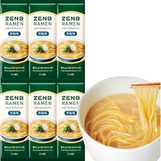 글루텐프리 라멘 ZENB 젠부 라멘 밀키트 6식 맛소금맛 조숙 4분 당질 오프 글루텐프리 라면당질제한 당질 조절 다이어트 시간의 식이섬유 보급으로 대체 단백질 식이섬유 지질컷트