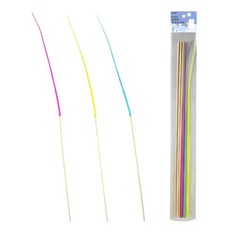 PETSMON 老鼠尾巴棒貓咪玩具 3種, 粉色、薄荷色、黃色, 1組
