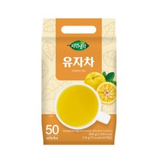 희창 유자차 일회용 스틱, 18g, 50개입, 5개