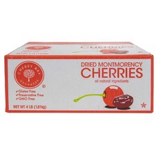 체리 베이 과수원 - 말린 몬모랑시 타르트 무첨가 설탕 (8온스 봉지 2개 팩(1LB) 100 국내산 내추럴 코셔 인증 글루텐 프리 GMO 프리 재밀봉 가능한 파우치에 포장, 4 Pound (Pack of 1)