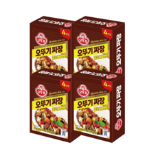 오뚜기 짜장분말, 400g, 4개