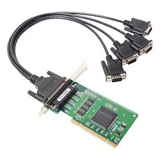CP-104UL-DB9M 목사 [MOXA] (시리얼카드RS232PCI4Port) [슬림PC겸용], 상세페이지 참조