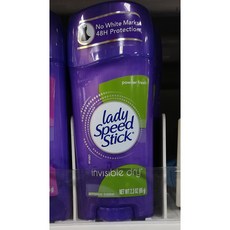 Lady Spped stick Powder fresh deodorant 레이디 스피드 스틱 파우더향 프레쉬 데오드란트 2.3oz(65g) 4팩, 1개