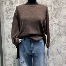 시슬리 스트라이프배색 니트 SAKP56861