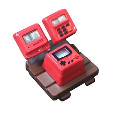 3-in-1 귀여운 키 캡 기계식 키보드 키 캡을위한 조명 전달 키 캡, 빨간색