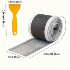샤워 드레인 헤어 캐처 접착 일회용 그물 싱크 채반 필터 욕실, 1.1 Roll 5M Long