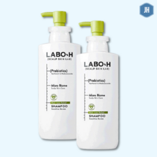 라보에이치 탈모증상완화샴푸 민감더마400ml 2입, 탈모증상완화샴푸 민감더마 400ml 2입, 400ml, 2개