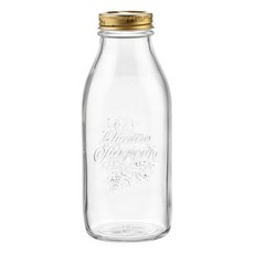 [보르미올리 콰트로 우유병 1000ml(1p)]/글라스/밀폐용기/칵테일/플레이팅/주방식기/, 1개