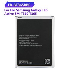  정품 태블릿 배터리 EB-BT365BBC EB-BT365BBE 삼성 갤럭시 탭 액티브 SM-T365 SM-T360 T365 T360 4450mA, 한개옵션0 