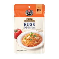 정백 백설 로제 파스타소스, 180g, 10개