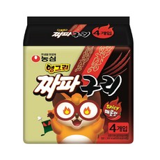 농심 앵그리 짜파구리 134g, 96개