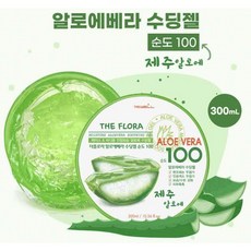 더페이스샵 신선한 제주 알로에 수딩젤 300ml (1+1+1), 9개