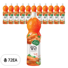 자연은 당근 주스, 1.5L, 72개