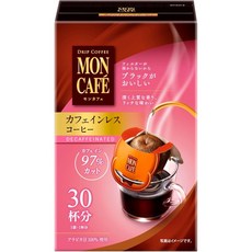 몬카페 드립백커피 디카페인 30개입 일본 발송, 30개, 8g