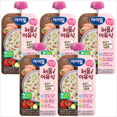 후디스 처음이유식 닭고기파프리카애호박100gx5개, 1개, 닭고기파프리카애호박