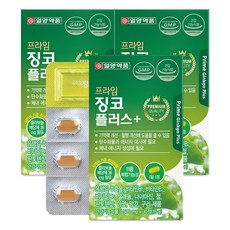 일양약품 프라임 징코 플러스, 30정, 3개 3개, 15g