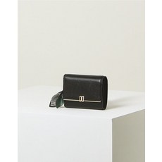 닥스블랙로고장식중지갑