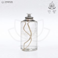 연화양초 만월 1회용액체초(4일초) 바람막이촛대용 액체초, 80개
