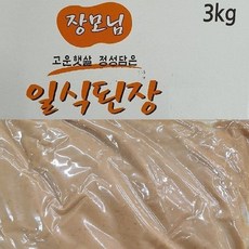 고운햇살 정성담은 장모님일식된장, 1개, 3000g