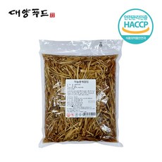 [대양푸드] 실속 대용량 마늘쫑채 장아찌 절임, 1개, 2kg