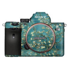 소니 A7III A7 IV A7M4 A7C A7R4 A1 랩 스킨 카메라 바디 스티커 긁힘 방지 보호 필름 A7M3 A7S3 데칼 방수 커버, 22 FGXH_05 A7, 1개