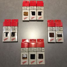 신발끈 redwing red wing폴리에스테르 가죽 부속품 미국 생산