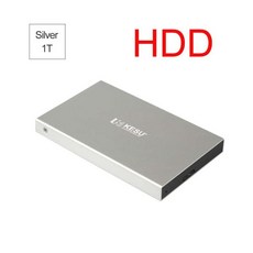 휴대용 HDD 외장형 하드 드라이브 USB 3.0 120G.160G.250G.320G.500G HDD 외장형 HD 하드 디스크 (PC 용) B, 06 160GB, 02 HDD Silver