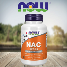 나우푸드 NAC 600mg 100정 항산화제 효과, 1통, 100개