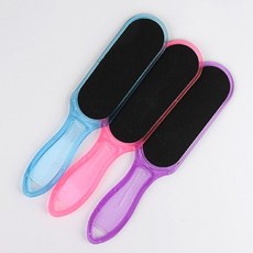 손잡이 양면 각질 굳은살 제거기 발 버퍼 에머리재질