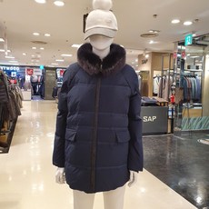 올포유 ALL21 여성 A라인 구스 다운 점퍼 ALDJKA321 네이비915