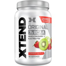 Scivation Xtend 더 오리지날 7G BCAA 스트로베리 키위 스프래쉬 파우더 1.26kg, 1개, 1.17kg