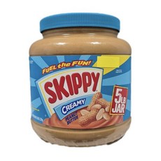 SKIPPY 스키피 크리미 피넛 땅콩 버터 2.27kg 대용량