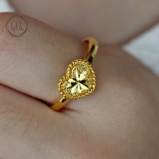 순금레이스반지