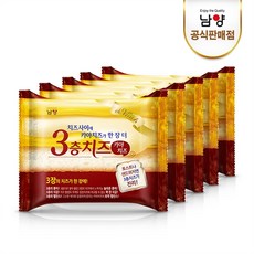 남양유업 남양 치즈사이에 두근두근 카야치즈 7매x5개 총35매, 224g, 5개