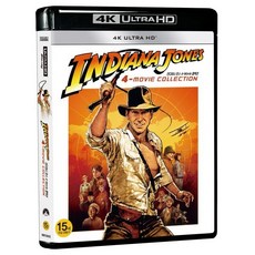 [Blu-ray] 인디아나존스 4-Film 콜렉션 (4Disc 4K UHD) : 블루레이