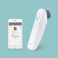 휴먼트리TRD 써모케어 국내산 비접촉식 피부적외선 체온계 TRB-1000