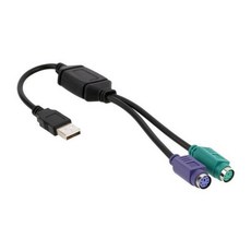 PS2 to USB 변환케이블 KVM지원, 1
