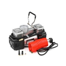 220V 가정용 이중 실린더 소형 공기 펌프 다용도 에어 컴프레셔, 수평 막대 공기 펌프(돼지코플러그), 1개