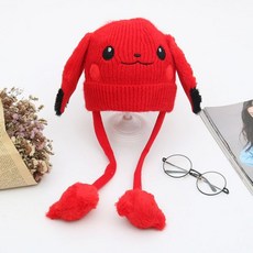 귀움직이는피카츄모자