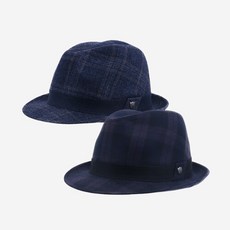 닥스(시즌잡화) [닥스모자] 체크 중절모 DK37MVA002