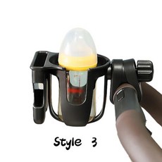 유모차컵홀더 윰차컵홀더 유모차 커피 거치대 컵 휴대폰, 2) Style 3, 1개