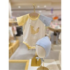 (백화점 상품) (밍크뮤10) 24SS (와이E)포포바디수트세트(모자세트) (3437067606) 2555497